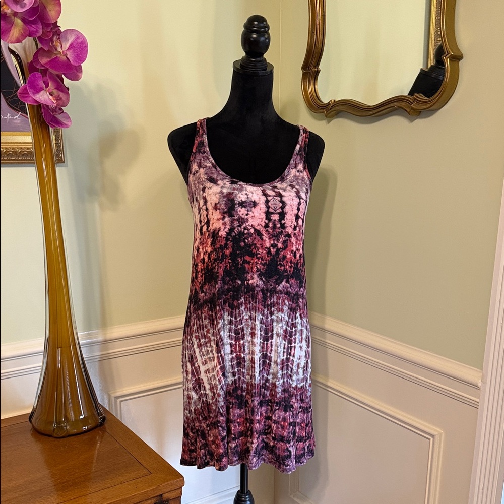 Artisan NY Tie-Dye Sleepwear, Razorback Nightdress Beach Cover Size S/P